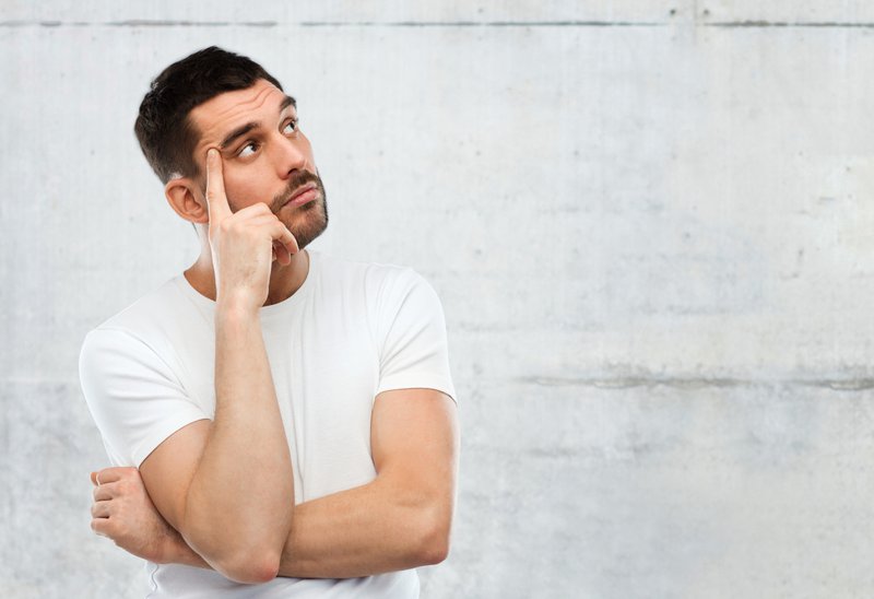 man thinking about what is erectile dysfunction
